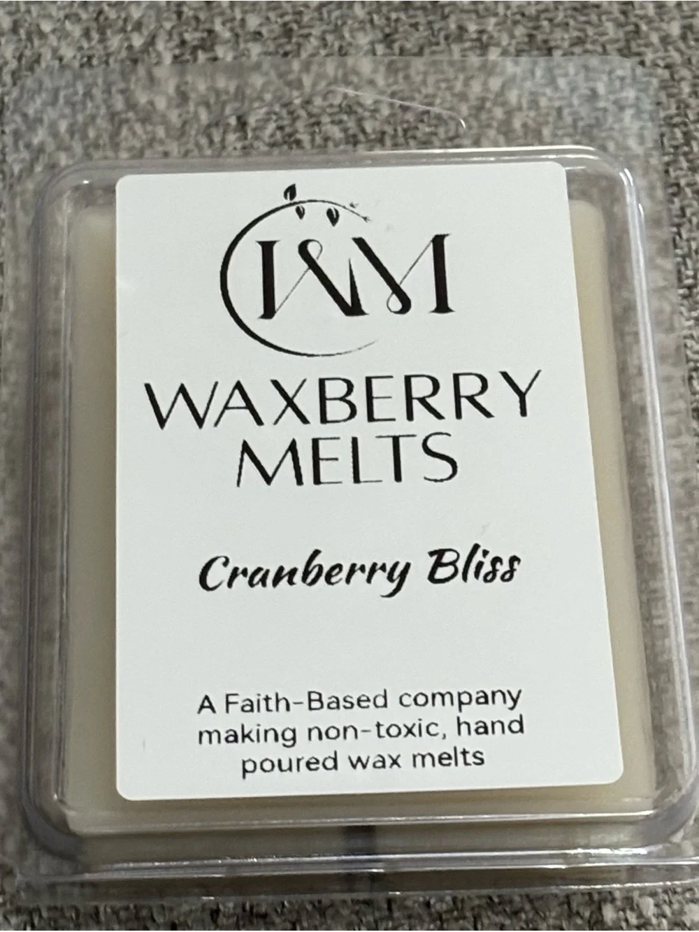 Handcrafted Cranberry Bliss Scented Wax Melts